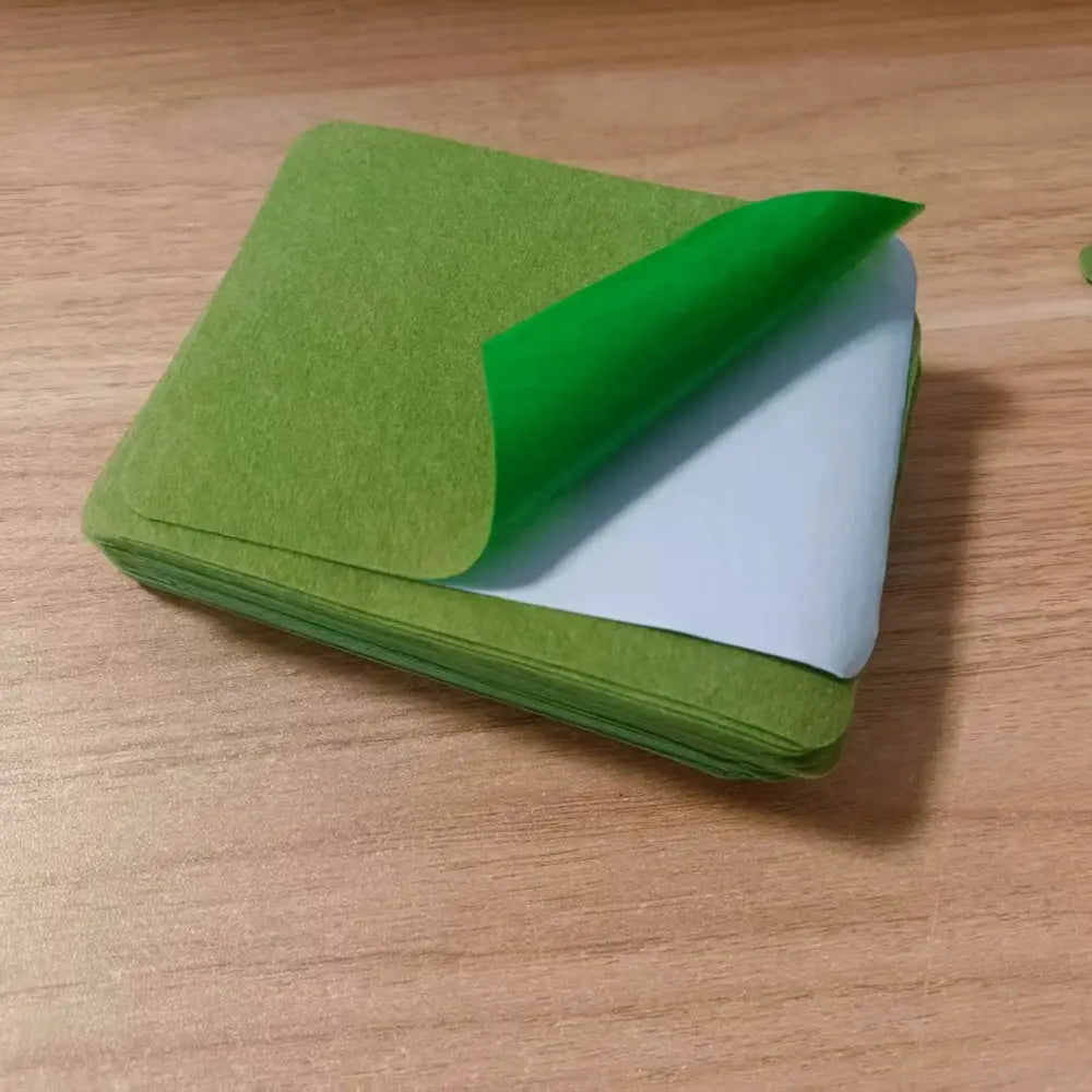 120pcs green heat patches by Simples Market for neck, shoulders, back, wrists, knees and feet.