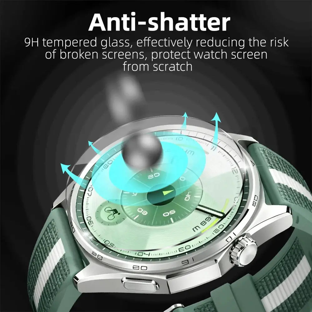 9H Tempered Glass for Huawei Watch GT 6 Pro 46mm 41mm, Premium Screen Protector Durable HD Anti-scratch Film for GT6 Accessories