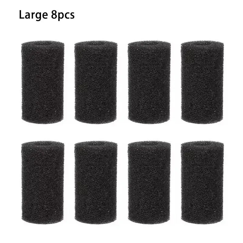 Biochemical Aquarium Filter Sponge Set 4 Or 8 Pieces For Fish Tank Inlet Water Pre Filter Replacement Cartridge