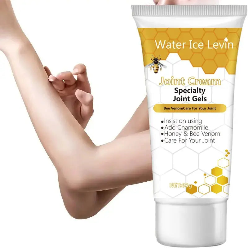 BeePure Bee Venom Joint Cream For All Skin Types Hypoallergenic Soothing Moisturizer With Hyaluronic Acid And Collagen