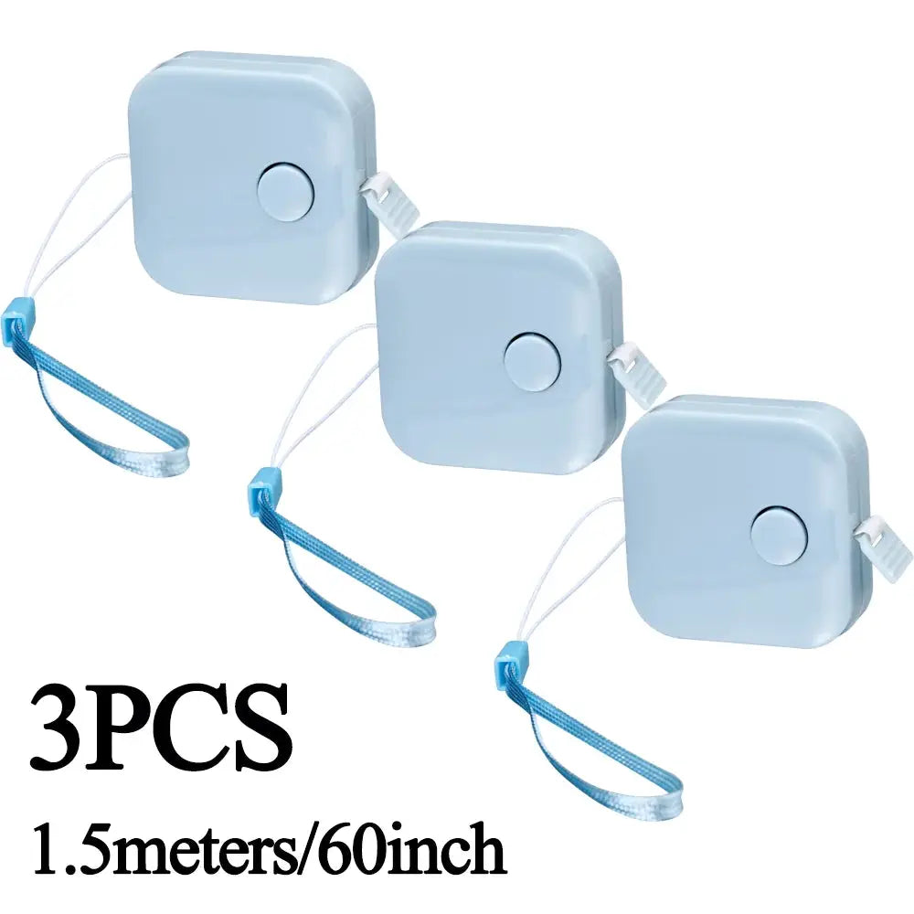Retractable Double Scale Tape Measure For Body Measurements Waist Clothes Tailor Measuring Tool