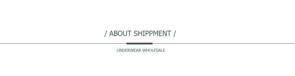 Underwear wholesale banner by Simples Market about shipment