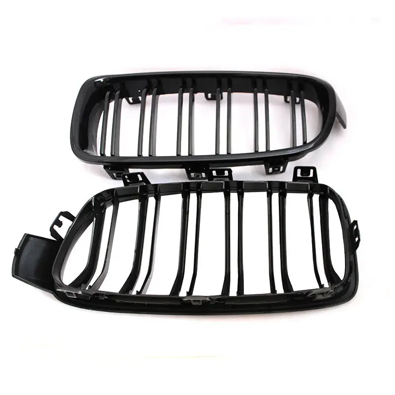 Simples Market ABS BMW front kidney grille pair, dual slat design for F30/F31/F35 2012-2018