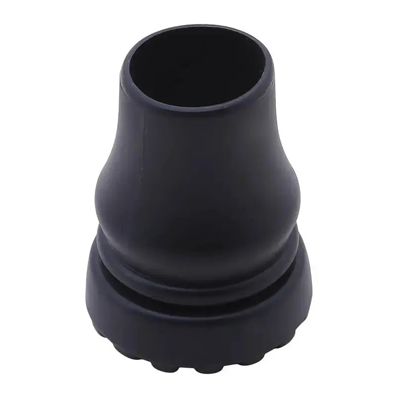 Black 16-22mm antiskid trekking pole tip bottom pad cover for walking sticks