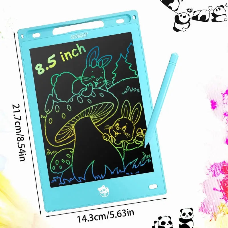 LCD drawing board by Simples Market, 8.5-inch turquoise with stylus for kids