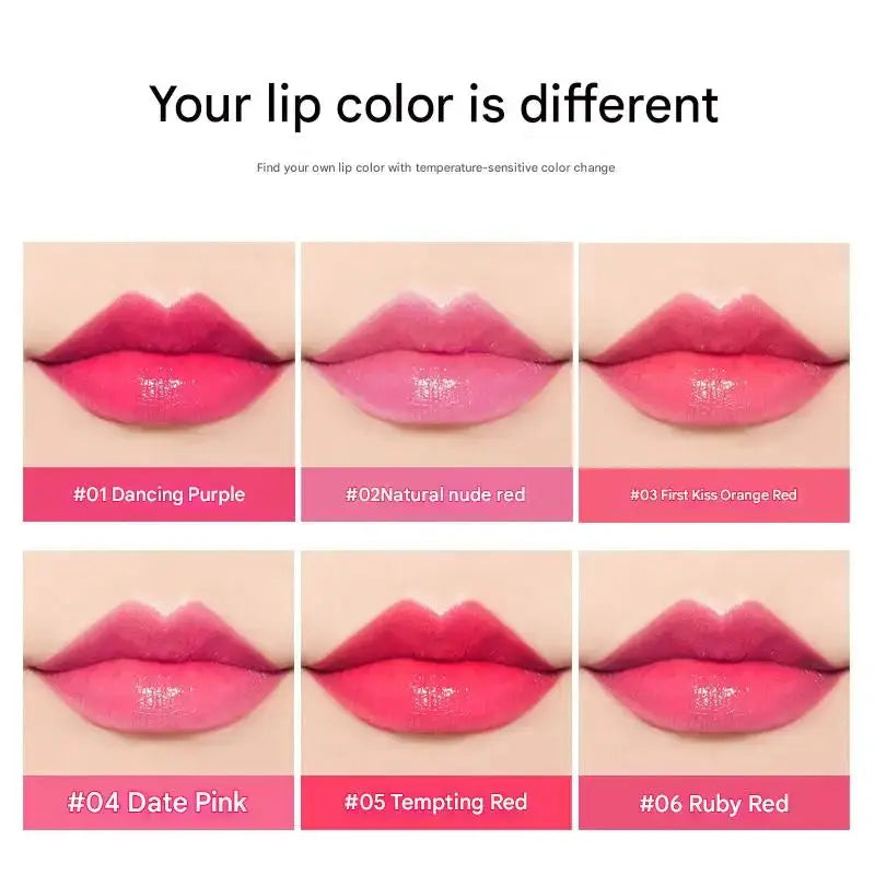Vibely 7 Color Mood Changing Lip Balm With Aloe Vera Hydration And Long Lasting Color Shifting Shine