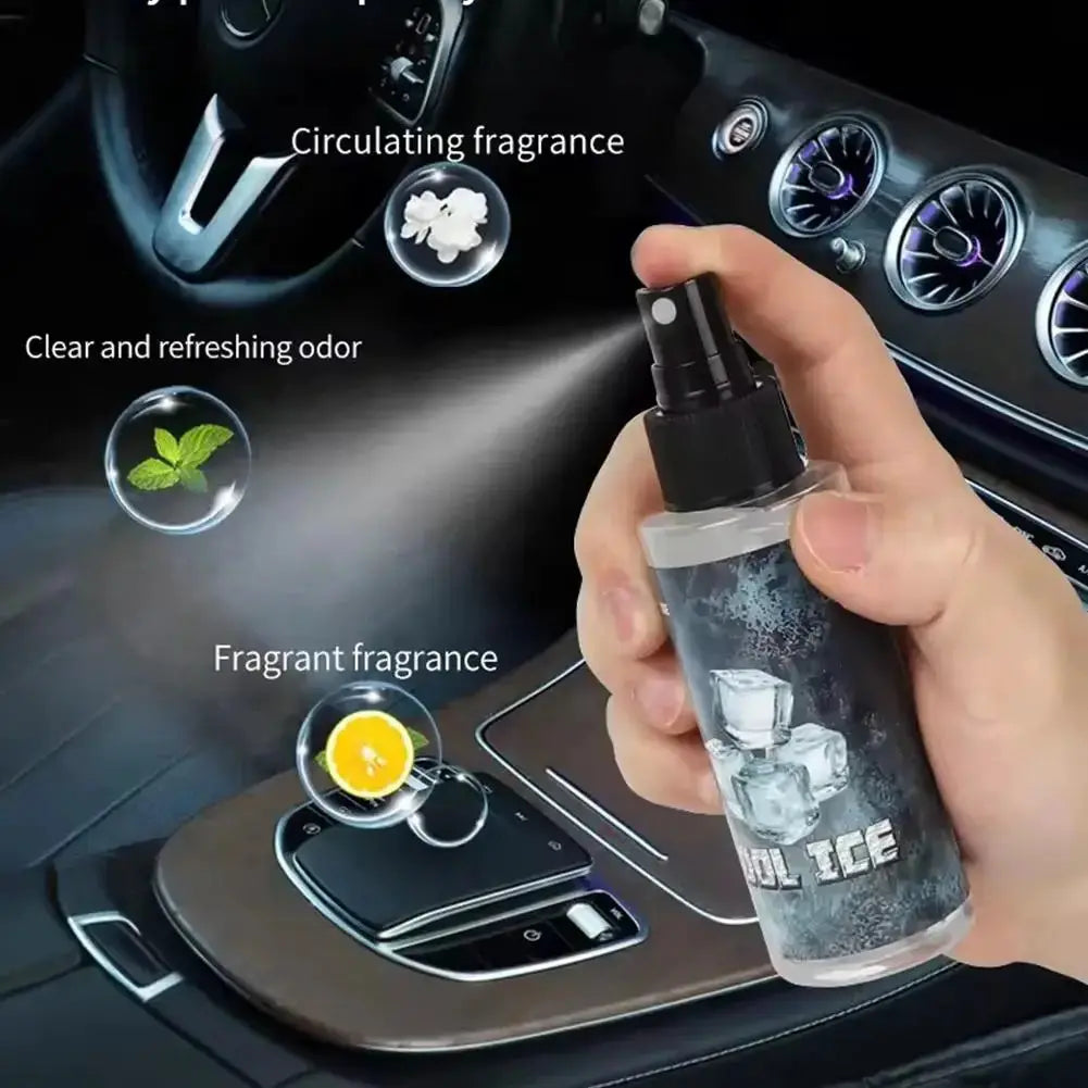 Car Air Freshener Spray Strawberry Cake Scent Long Lasting Fresh Car Interior Deodorant Spray