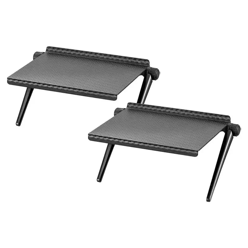 TV Screen Top Storage Shelf Adjustable Monitor Rack Computer Desktop Display Stand Router Organizer Home Office