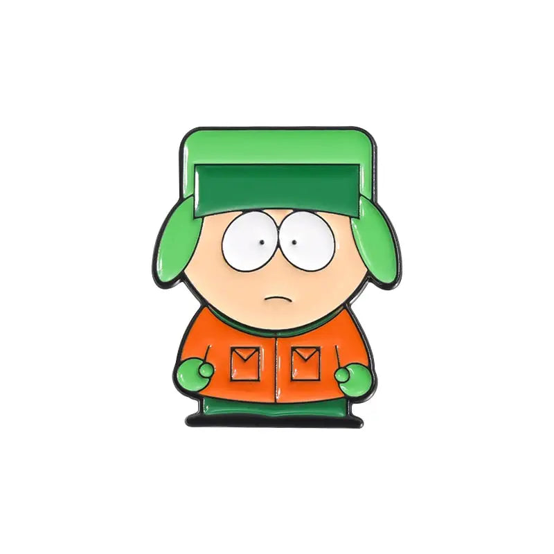 Custom Cartoon Character Enamel Pins Set Cute Metal Brooches Lapel Badges Gift For Kids Friends