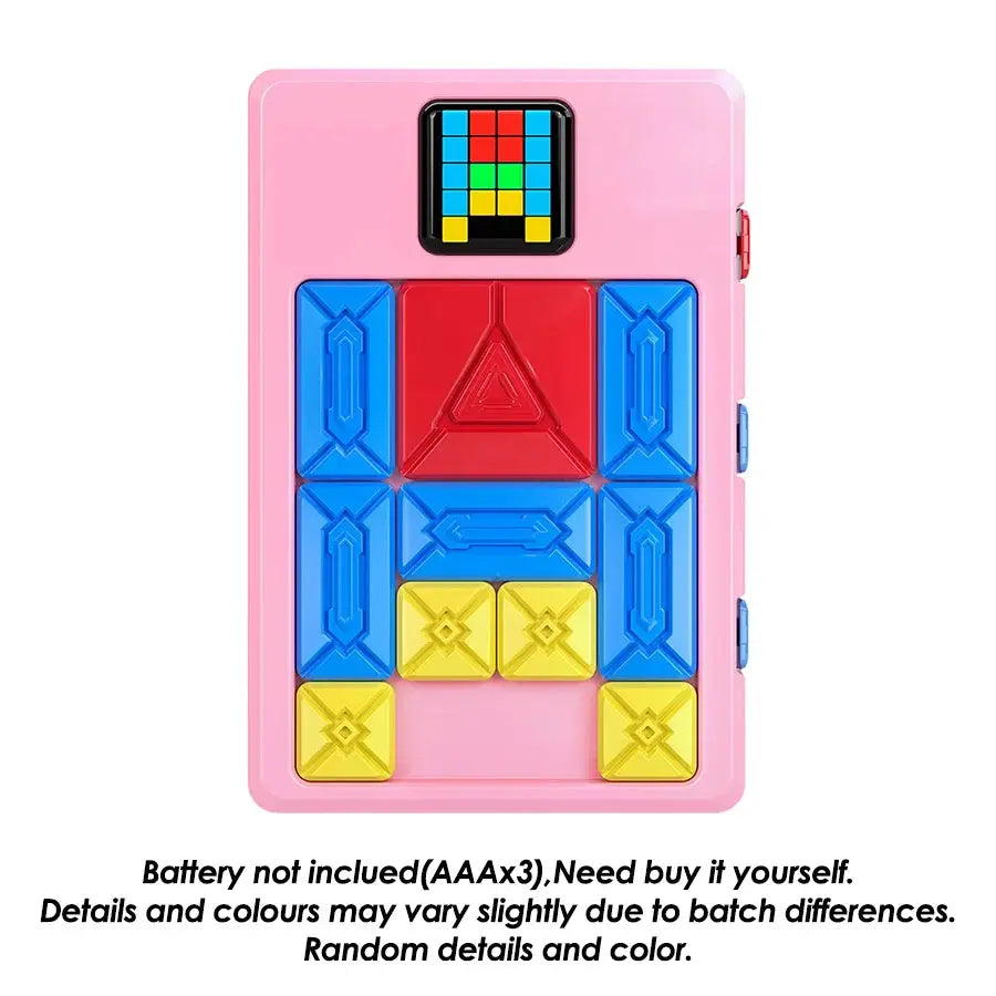 Huarong Road Magnetic Suction Block Sliding Puzzle For Children Six And Up Logic Thinking Brain Teaser Educational Toy