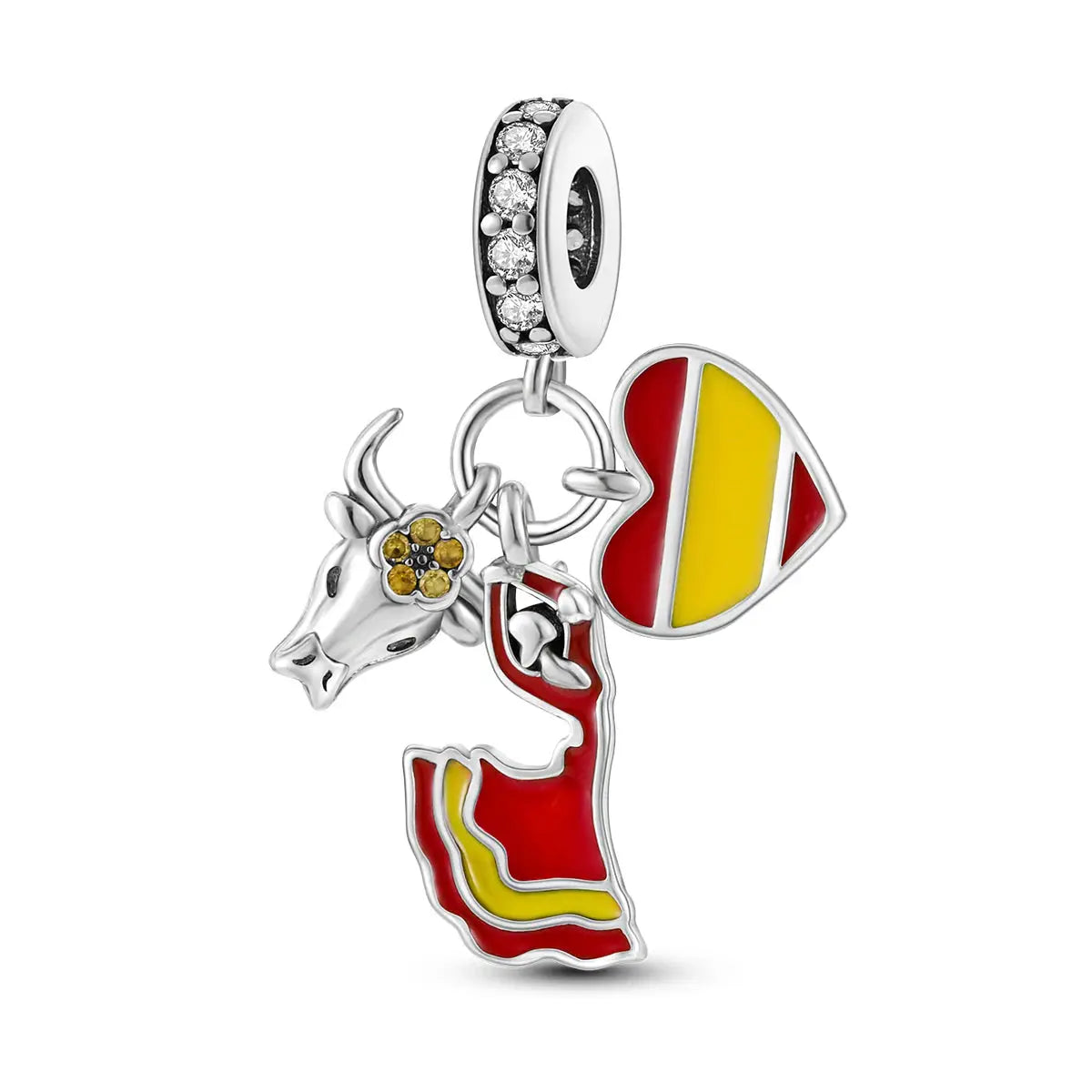 Travel Charm 925 Silver Plane Pendant Eiffel Tower Bead Charm For Bracelet Women Fashion Jewelry