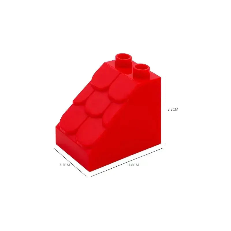Big Building Blocks Houses Kit With Doors Windows Walls And Roof Compatible With Large Bricks Boys And Girls Toy Gifts