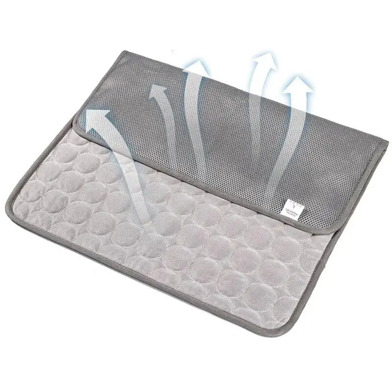 Pet Ice Cooling Mat For Summer Cats And Small Dogs Sofa Nest Bed Sleeping Pad Durable Pet Cushion Blanket