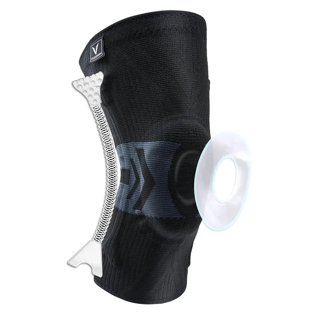 2025 Latest Knee Support For Men Elastic Knee Brace With Silicone Spring For Basketball And Volleyball