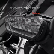 RiderGuard Universal Waterproof Motorcycle Side Bag Large Capacity Hard Shell Saddlebag For Bikes And Commuters