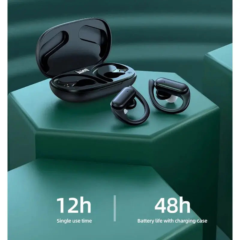 A520 Wireless Bluetooth Headset With HD Stereo Sound Universal Compatibility Sweat Resistant And Mini Design
