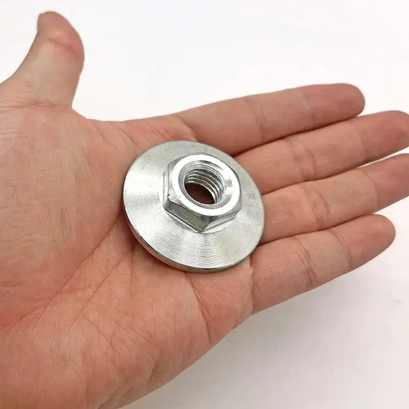 M10 M14 5/8-11 Thread Replacement for Angle Grinder Flange Nut Set Inner Outer Pressure Plate