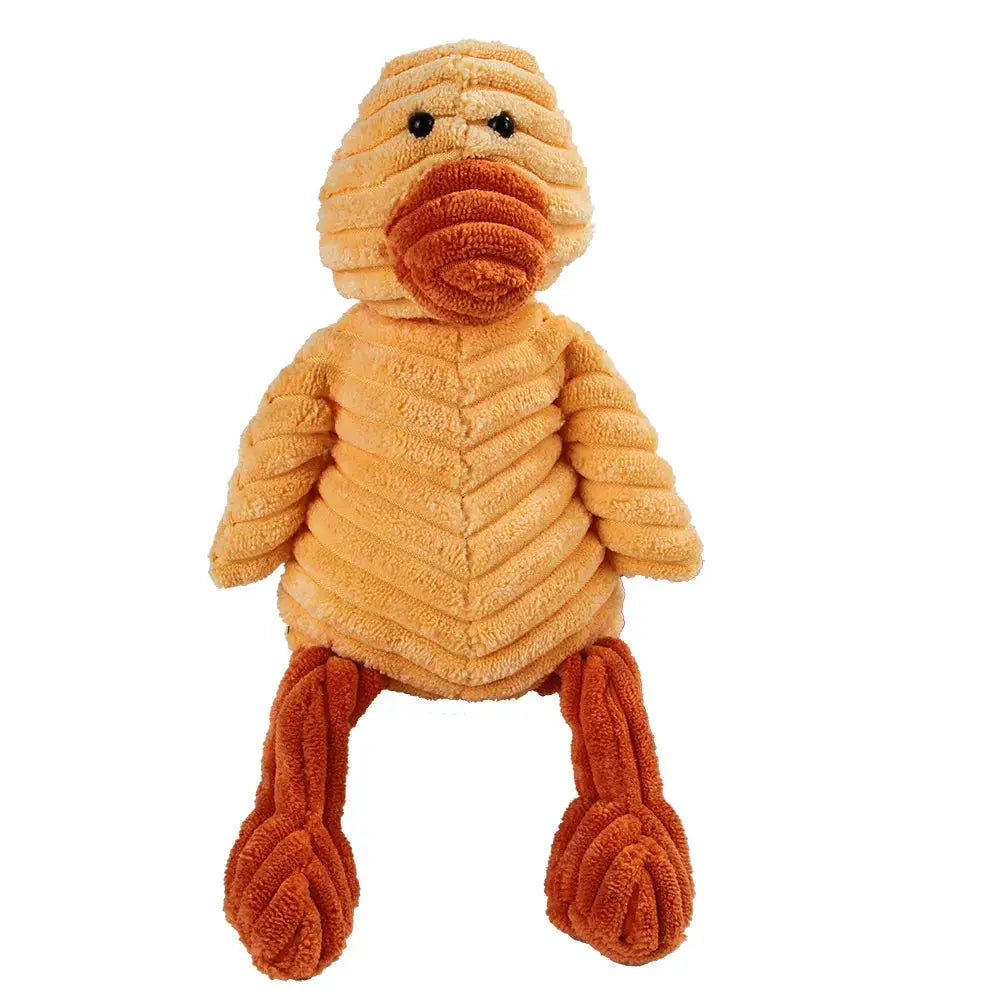 Corduroy Monkey And Pig Voice Plush Molar Toy For Dogs Vent Training Dental Care Teeth Cleaning Large Dog Toys