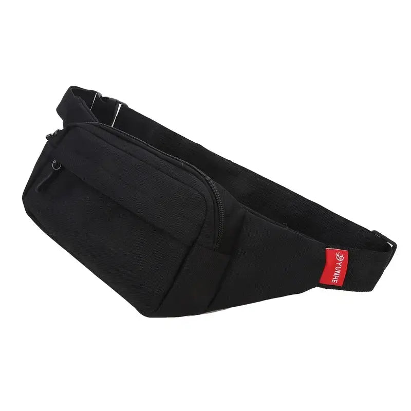 Unisex Men Waist Bag Pack Purse Casual Large Phone Belt Bag Pouch Women's Canvas Travel Phone Bag Fanny Banana Bag Hip 3 Pockets - Simples Market