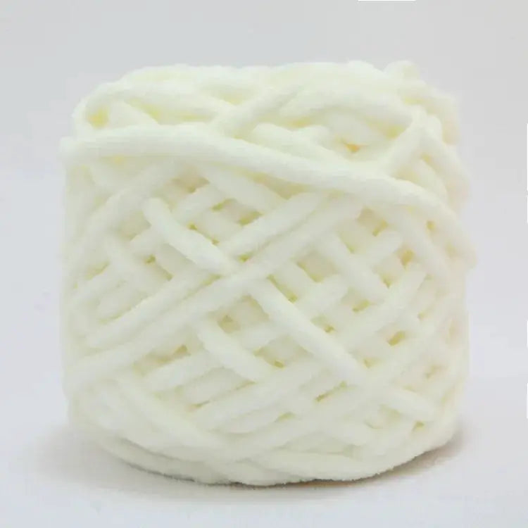 100g Chenille Knitting Yarn Ice Strip Line Cotton For Hand Knitting Scarf Thick Wool Wholesale