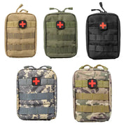 Large Survival Pouch Outdoor Medical Kit Bag Tactical First Aid Bag With MOLLE EMT Emergency Readiness
