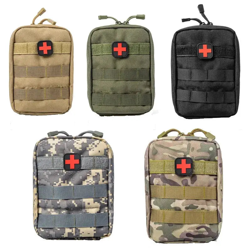 Large Survival Pouch Outdoor Medical Kit Bag Tactical First Aid Bag With MOLLE EMT Emergency Readiness
