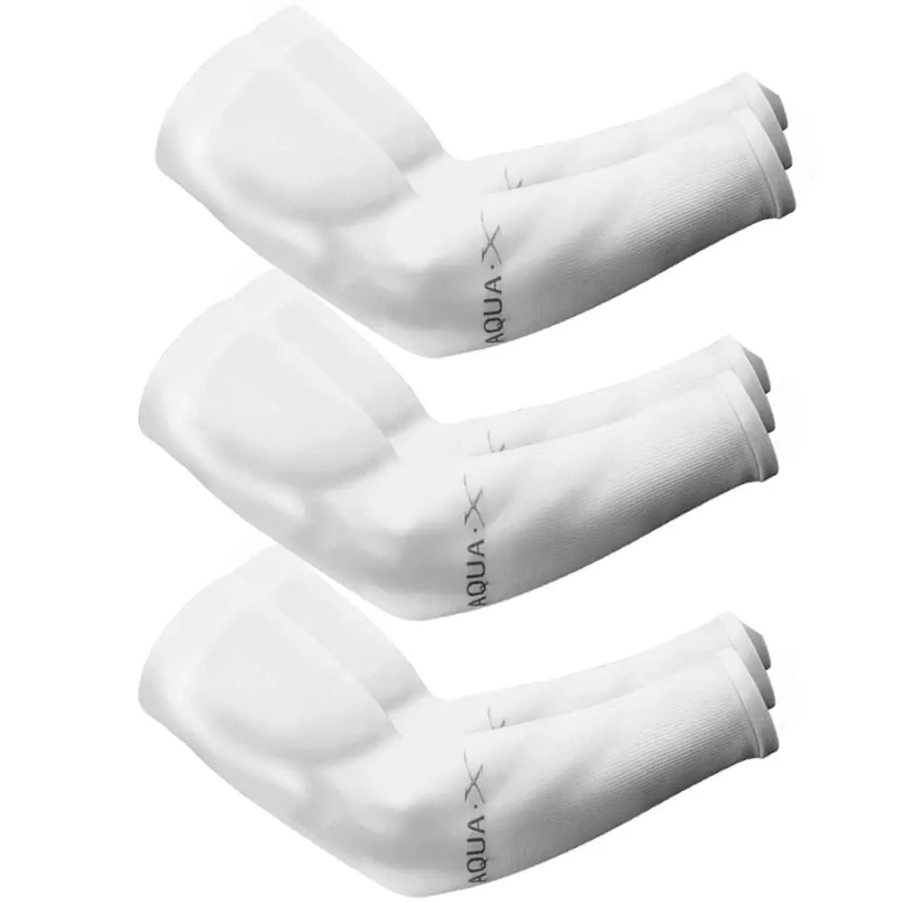 Set Of 3 Ice Silk Arm Sleeves Unisex Summer UV Protection For Outdoor Riding Driving Fishing
