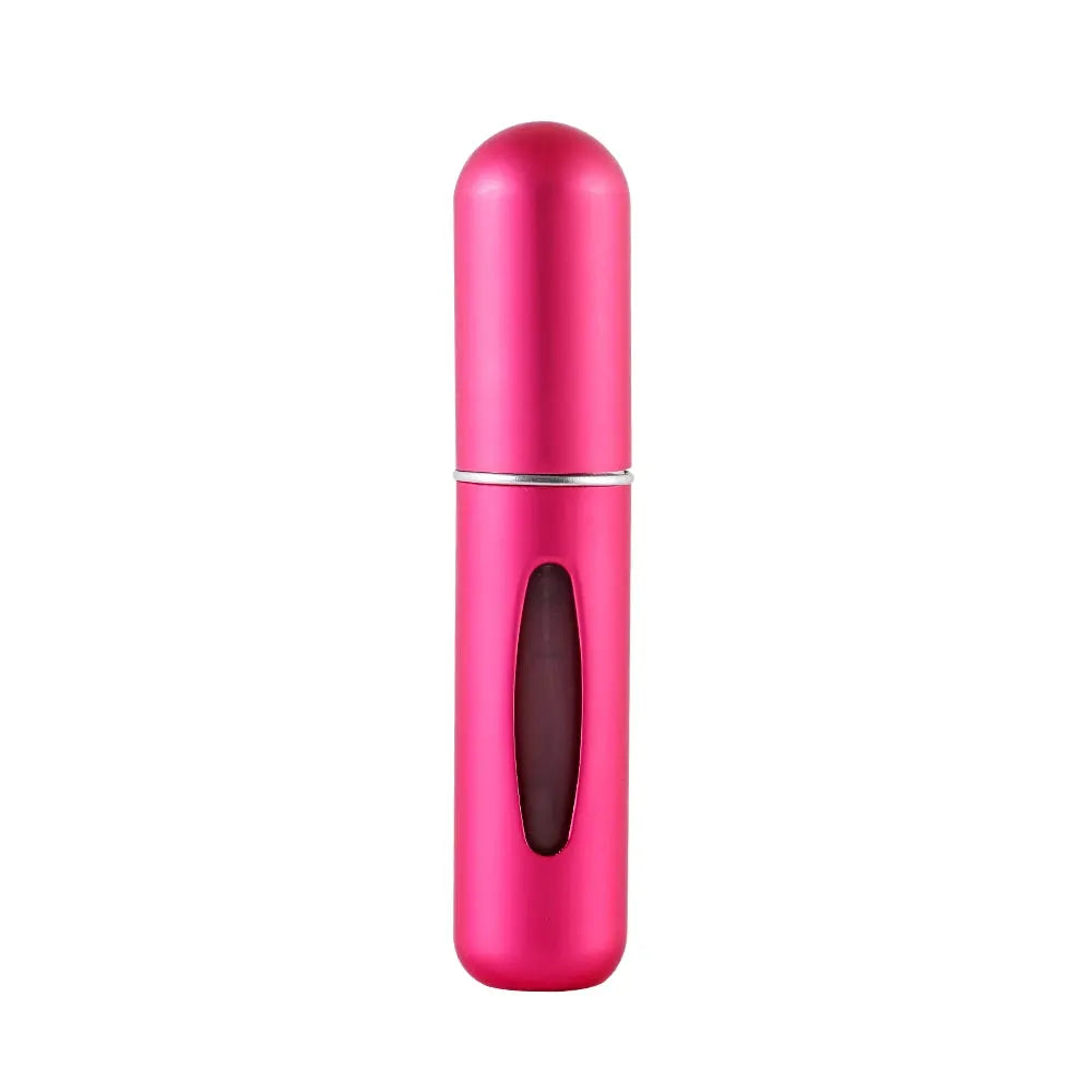 Portable Mini Travel Refillable Perfume Bottle Aluminum Case For On The Go High End Sample Size