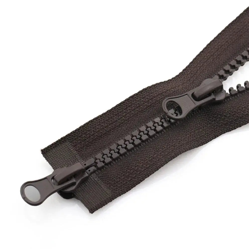 90cm Size 5 Resin Zipper Double Slider Two Way Open End For Jackets Durable High Quality Long Zips