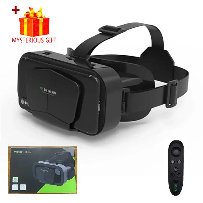 VR Glasses Virtual Reality Headset For Smartphones With 3D Lenses Smart Goggles Game Accessory