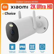 Xiaomi Mijia Outdoor Camera AW300, white, 2K Ultra HD WiFi surveillance with IP66 weatherproof and two-way audio