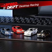2026 KF20 1:64 Drift RC Car Four Wheel Drive Remote Controlled Racing Car Full Proportion Desk Competition Toy for Boys