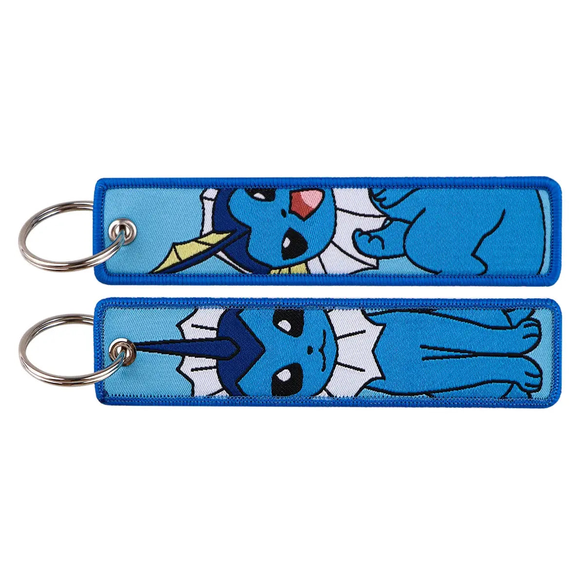 Gengar and Mewtwo Anime Keychain Zinc Alloy Double Sided Key Tag for Keys Car Motorcycle Gift for Men Women