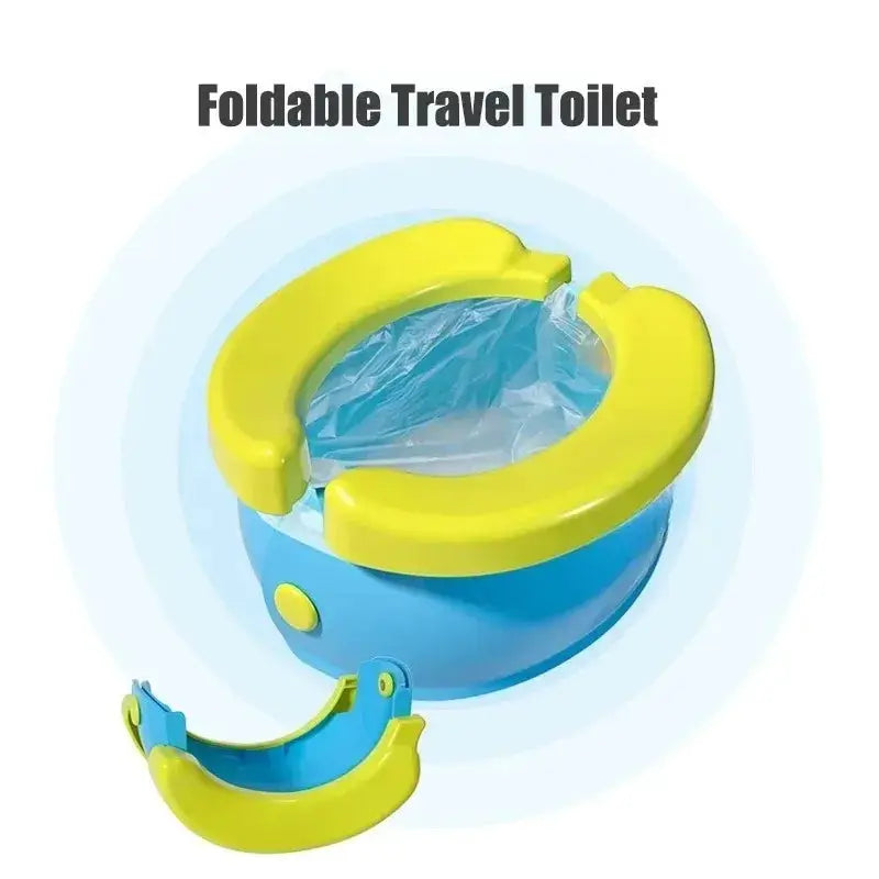 Portable Folding Child Potty Training Seat For Travel And Home Use BPA Free Baby Toilet Squatty Potty For Children