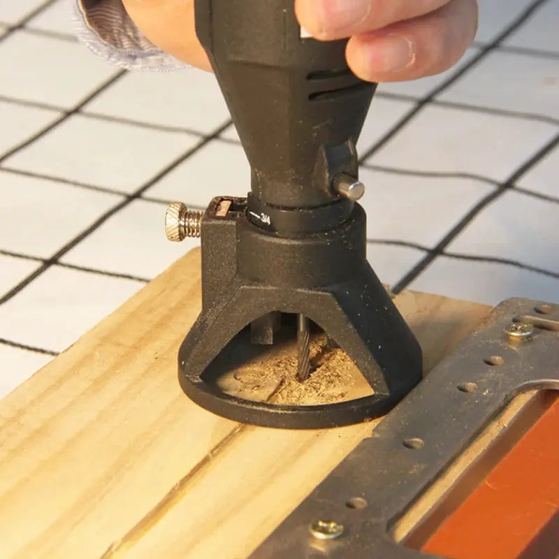 Rotary Router Milling Cutter Guide Attachment And Drill Bit Set For Dremel Wood Carving And Precise Milling