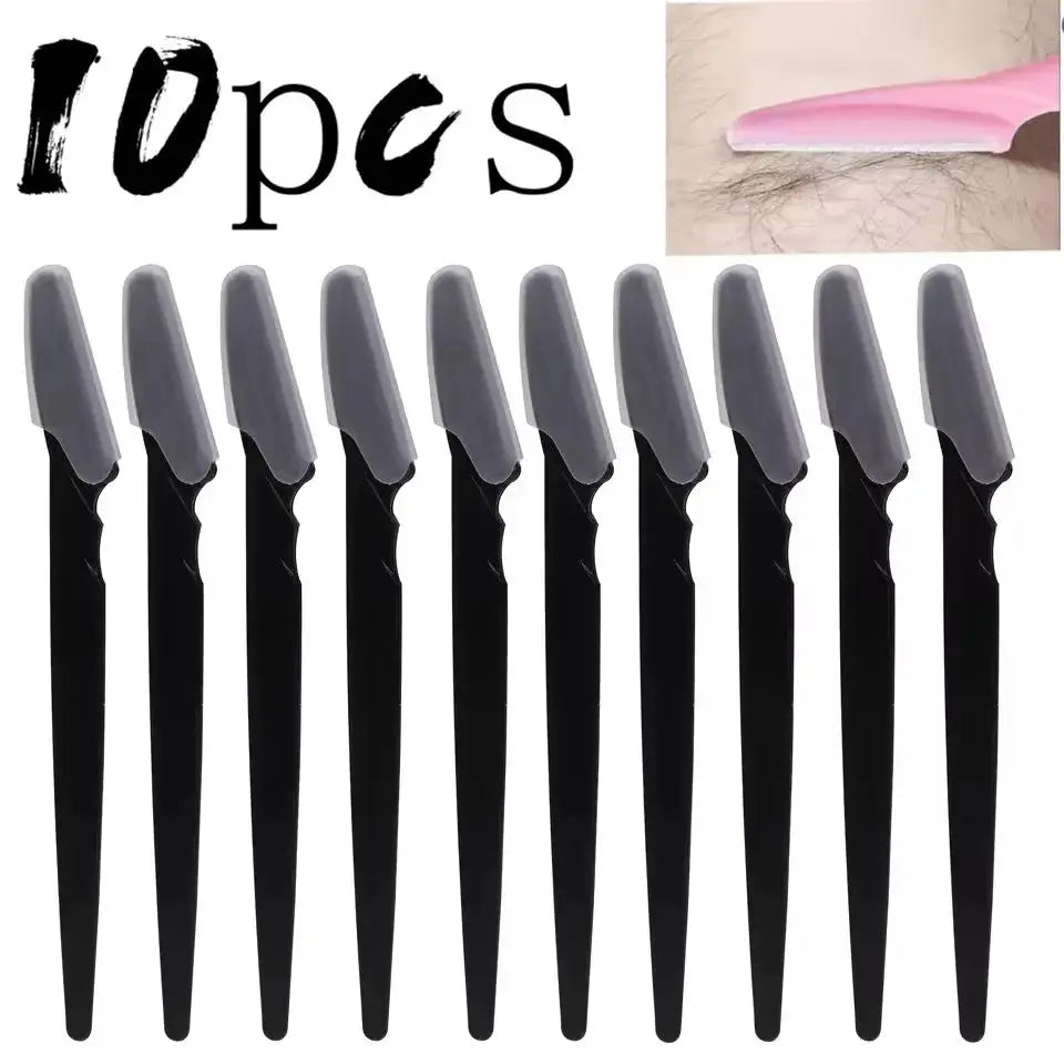 Manual Eyebrow Trimmer For Women Safe Eyebrow Razor Beauty Tool For Face Shaping And Hair Removal