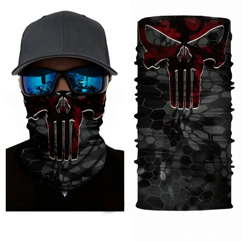 Seamless Tactical Neck Gaiter Bandana Scarf For Men Face Mask Balaclava For Cycling Skiing Motorcycle Hiking