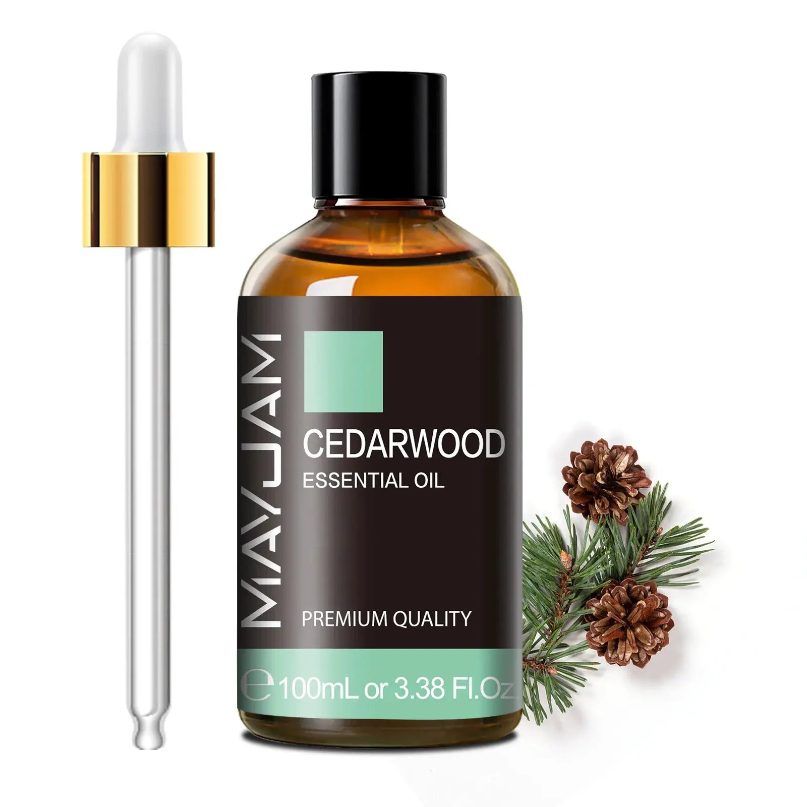 Mayjam 100ml Pure Essential Oil With Glass Dropper Lavender Eucalyptus Rosemary Vanilla Aromatherapy Oil
