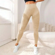 VitalFit Seamless Knit Leggings For Women High Waist Booty Lift Quick Dry Breathable Yoga Pants
