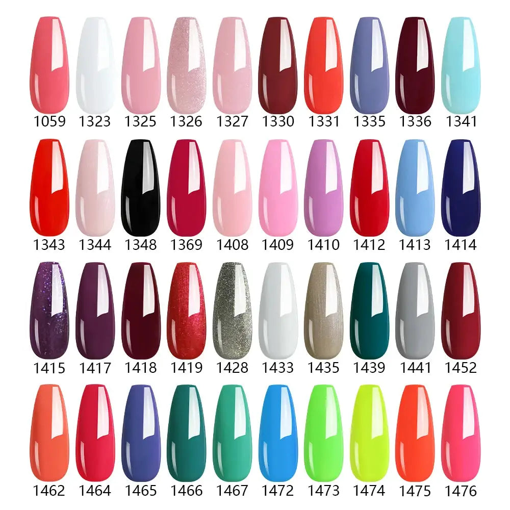 NAILCO 283 Colors Gel Nail Polish Kit Ultra Long Lasting UV Gel Varnish With 30 Day Shine