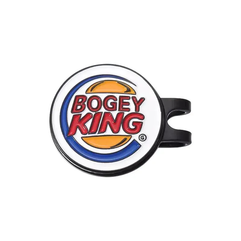 Bogey Ball King Magnetic Golf Hat Clip With Ball Marker Cap Clip For Golf Lovers