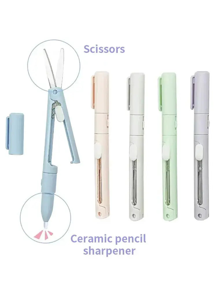 Mini Portable Pen Shape 2 In 1 Paper Cutter And Carving Knife For Scrapbooking Crafting Tools