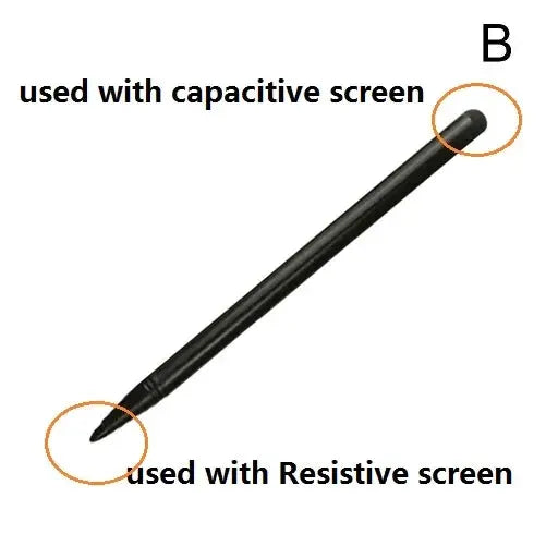 Simples Market dual-use stylus pen for capacitive and resistive screens, black universal tablet/phone stylus