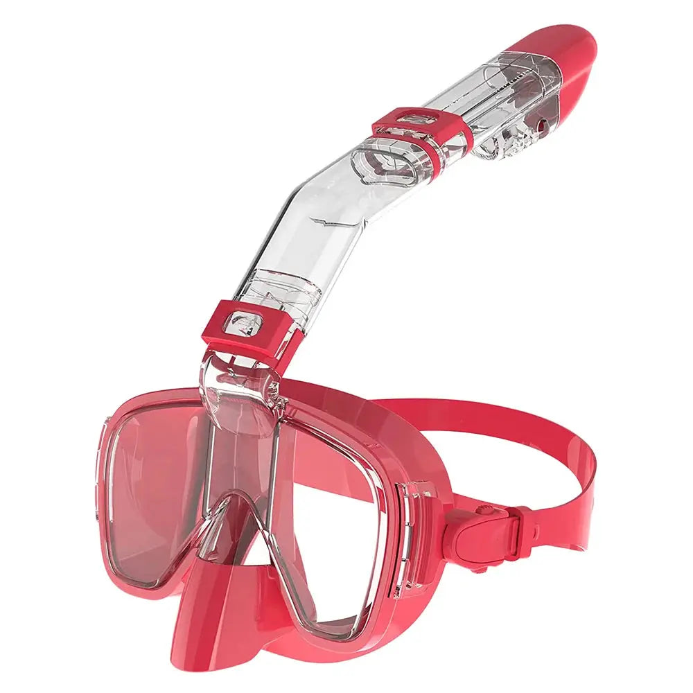 XIAOTREE Snorkeling Mask Half Face For Adults And Children Dry System Anti Fog Leakproof With Ultra Clear Vision