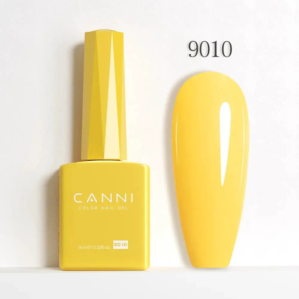 Canni Hema Free Nail Gel Polish Christmas Red Collection Semi Permanent 9ml Long Lasting Shine