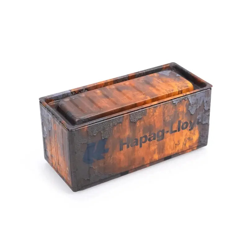 Mini Iron Storage Box Miniature Desktop Organizer Sea Freight Container Design Creative Decoration For Collectors Gift