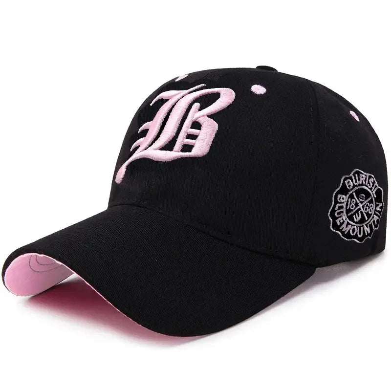 Unisex Cotton Baseball Cap With Embroidery Snapback Hip Hop Style Sun Hat Casual Dad Hat