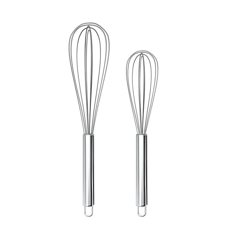 Stainless Steel Balloon Egg Whisk 8 Inch 10 Inch 12 Inch Beater for Eggs Cream Batter Kitchen Tools KC0231