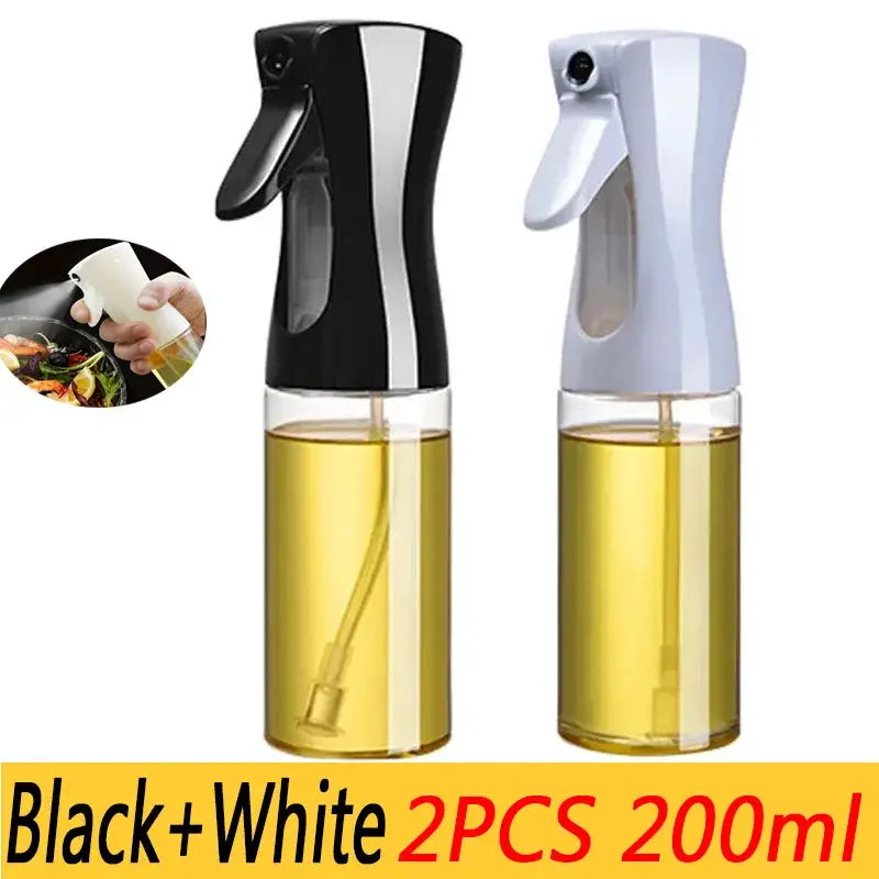 200 300 500 Milliliters Oil Spray Bottle For BBQ Cooking Olive Oil Sprayer Fine Mist Refillable Vinegar Compatible