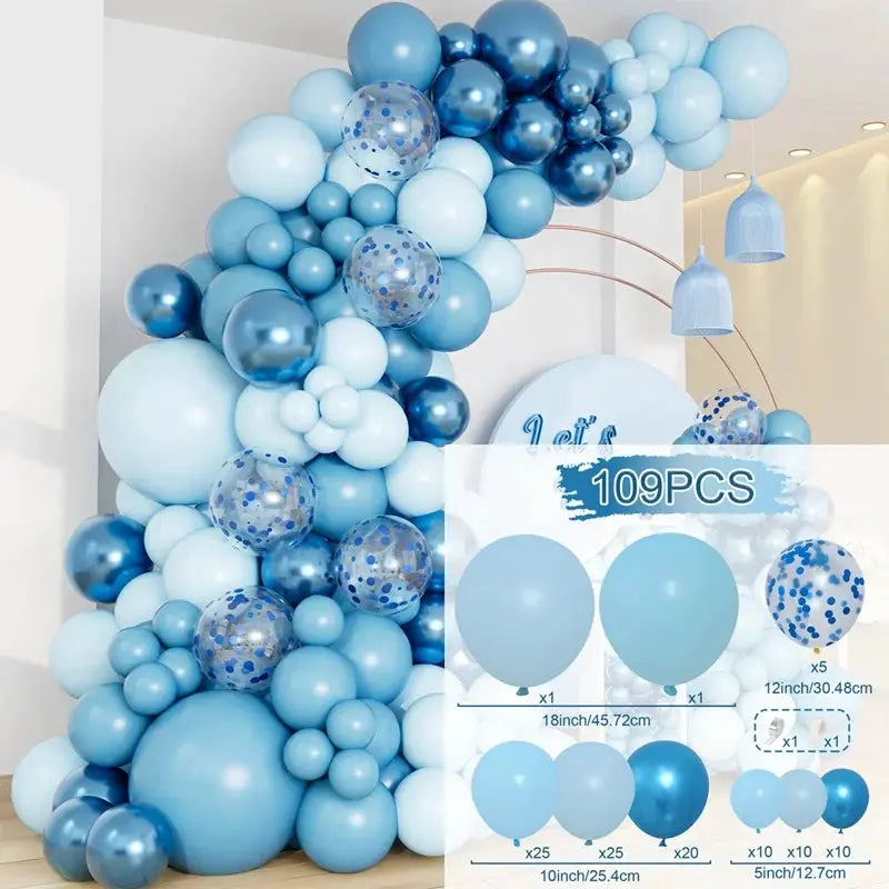 Balloon Garland Arch Kit Birthday Party Decoration Foil Balloons For Baby Shower Weddings And Events